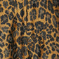 Leopard Jacquard Print Pants