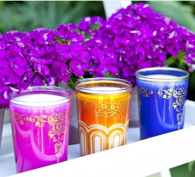 Moroccan Tea Glass Candles