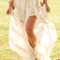White Maxi Skirt