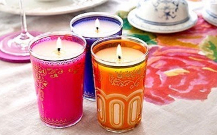 Moroccan Tea Glass Candles