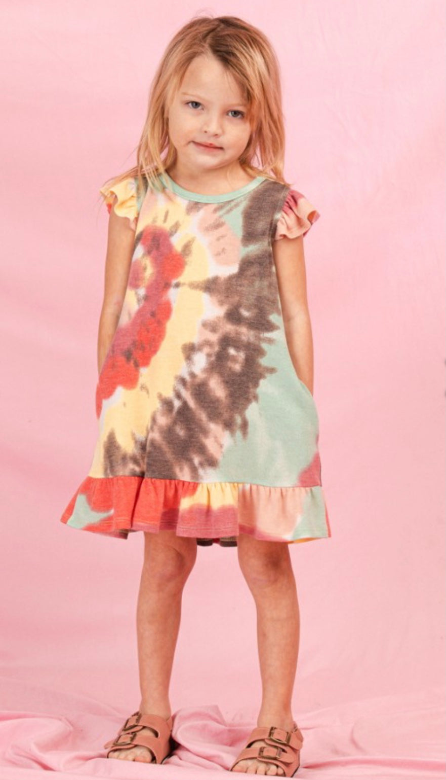 Girl’s Tie Dye Dress