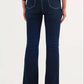 Dark Indigo Flare Jeans