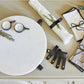 Black Leather Napkin Holder