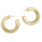 Resin Hoop Earrings