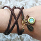 Wrap Locket Bracelet