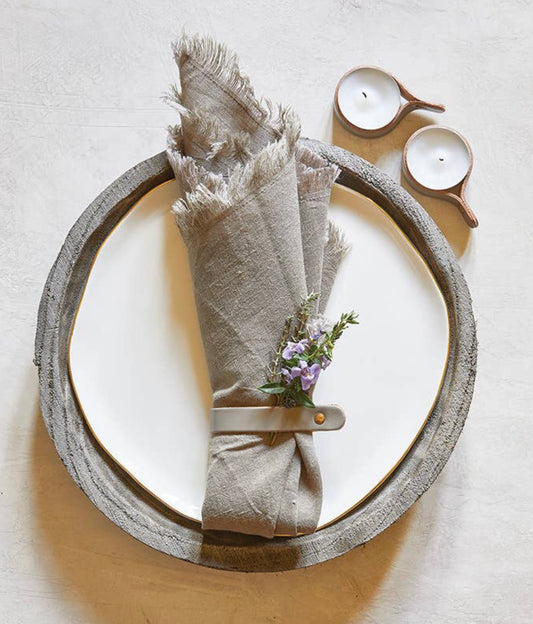 Grey Napkin Holder